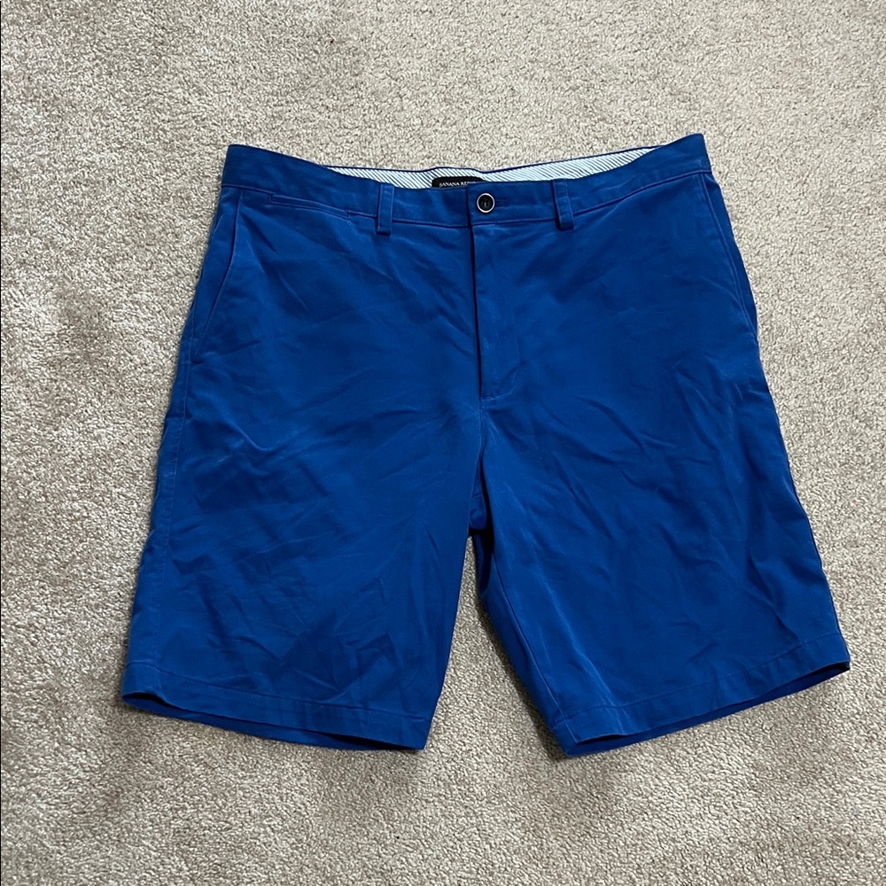 Banana Republic Royal Blue Chino Shorts